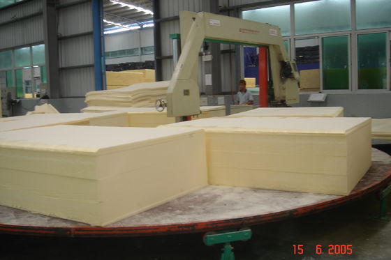 Μηχανή κοπής αφρού οριζόντιας περιστροφής αυτοκινητικού κύκλου