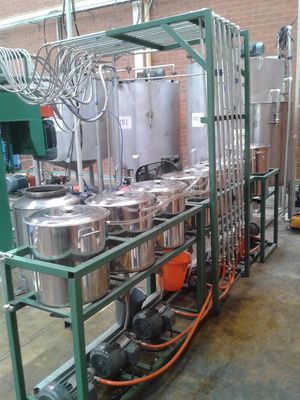 Γραμμή εξώθησης φύλλων αφρού ελέγχου EPE PLC, PU μηχανές κατασκευής αφρού