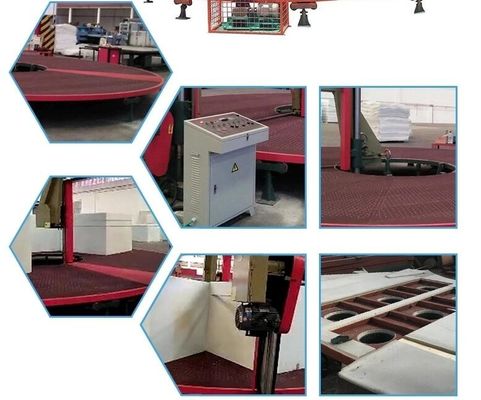 Μηχανή κοπής αφρού διαχωρισμού καρουζέλου